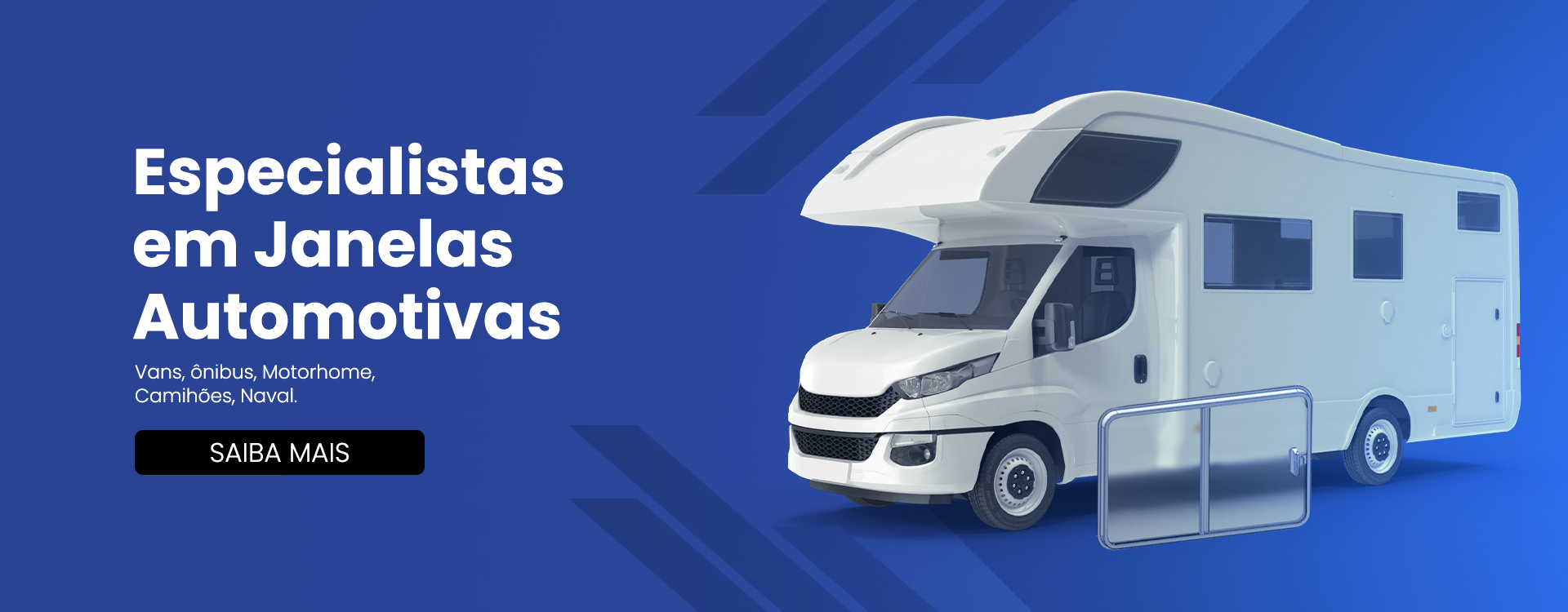 Banner EVO janelas automotivas